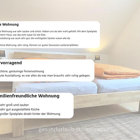 Ferienwohnung Kinzigblick - Balkon - Fuer Kinder - Mit Bettwaesche & Handtuecher Schenkenzell Exterior foto